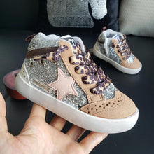  Cheetah Print Star Shoes- Adult