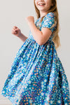 Spring Fling Short Sleeve Pocket Twirl Dress