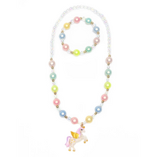  Happy-Go-Unicorn Necklace & bracelet
