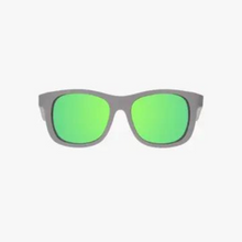  Polarized Kid and Baby Navigator Sunglasses (Award Winning) Graphite Gray | Green Mirrored Lens, Ages 0-2