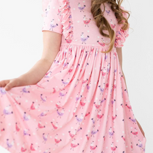  Pink Chicks S/S Ruffle Twirl Dress