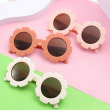  Kids Flower Shaped Sunglasses