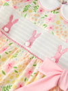 Easter Bunny Embroidery Smocking Cute Baby Girls Dress