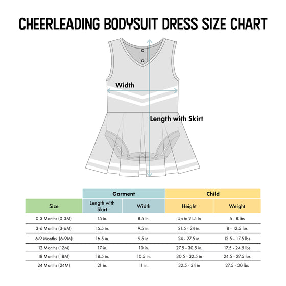 Sycamore Infant Cheer Uniform Dress