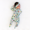 Bumble Ruffle Zip Bamboo Baby Sleepies Little Outfit