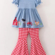  Girls Farm Animal Bell Bottom Outfit