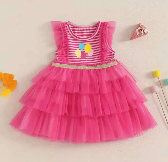 Birthday Balloon Tulle Dress