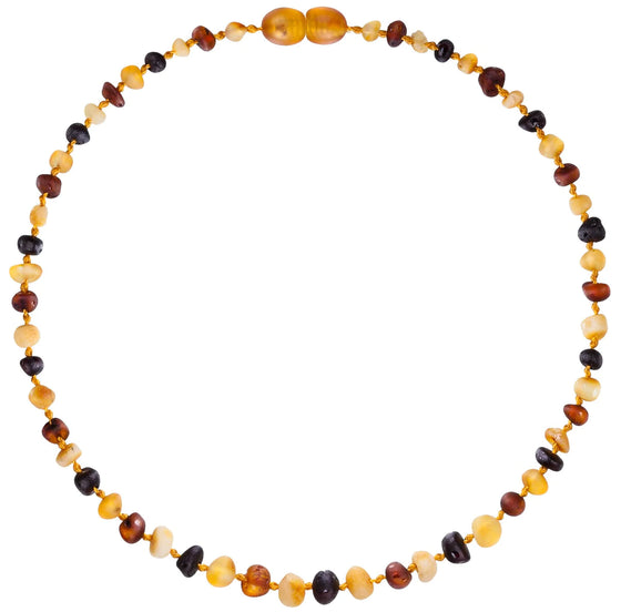 12.5" Necklace Raw Multi