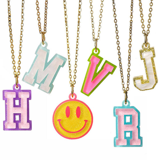 J.V. Charm Club Collegiate Charm Initial Necklace Kit