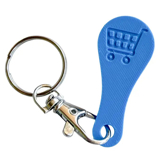 Shopping Cart Quarter Saver Keychain