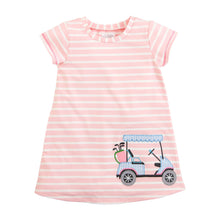  Pink Golf Cart T-Shirt Dress
