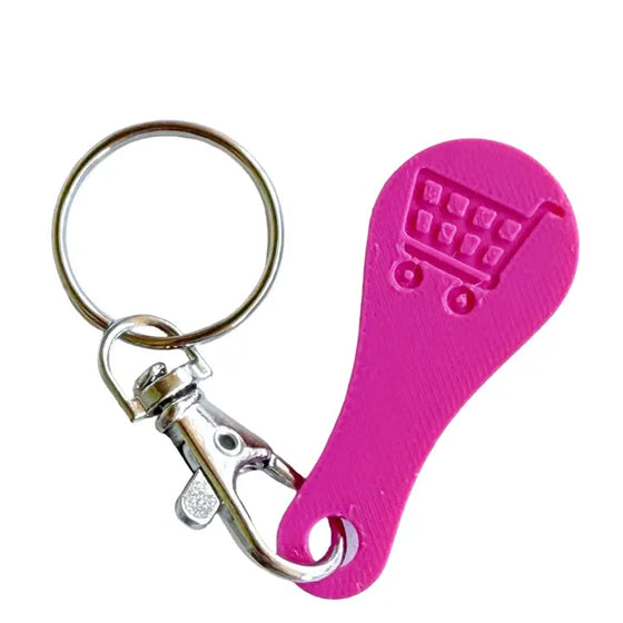 Shopping Cart Quarter Saver Keychain