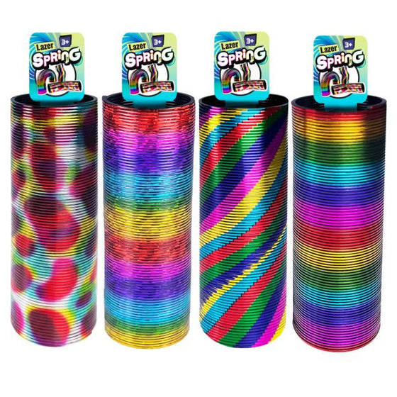 Colorful Lazer Spring Toy