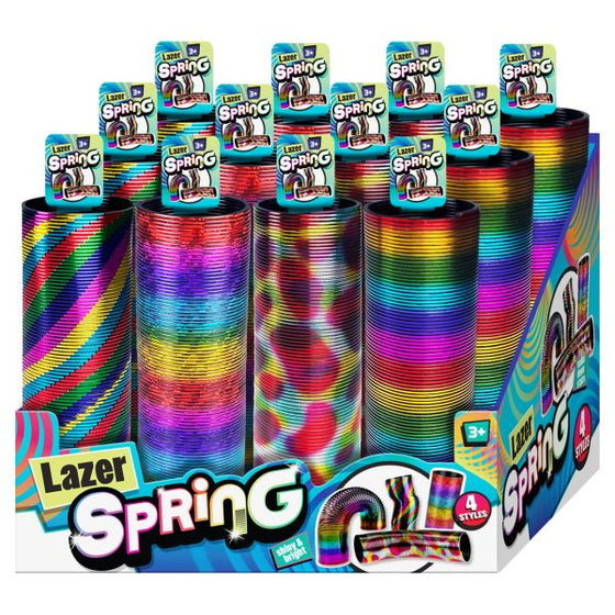 Colorful Lazer Spring Toy