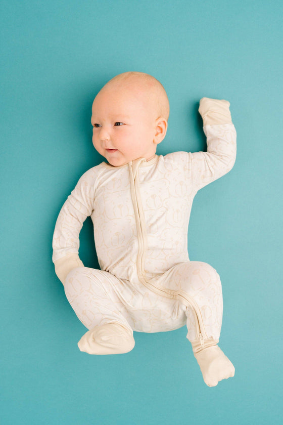 Snuggle Bears Bamboo Sleeper: 0-3M