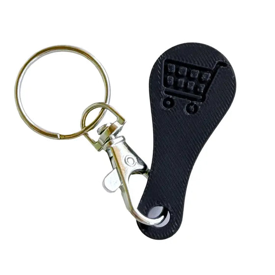 Shopping Cart Quarter Saver Keychain