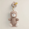 Bitzy Pal Natural Rubber Pacifier & Plush: Bow