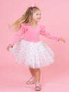 Pink Hearts Tulle Dress