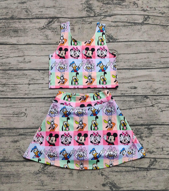 Funny Face Skirt Set