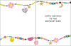 Birthday Greeting Card - Charm Bracelets