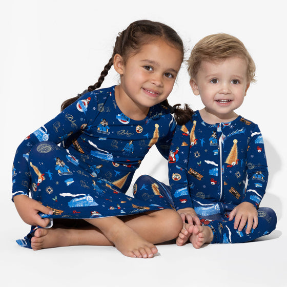 The Plr Express Bamboo Girls' Long Sleeve Dress