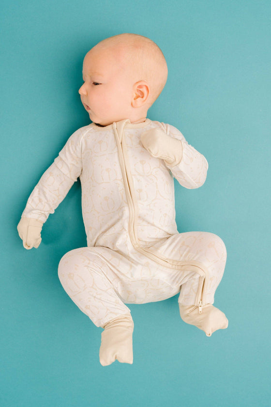 Snuggle Bears Bamboo Sleeper: 0-3M