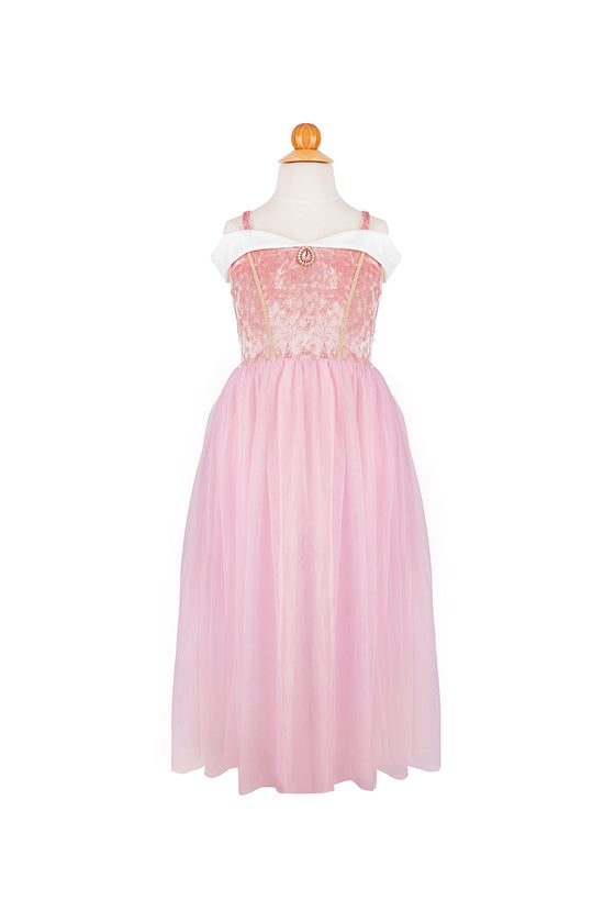Velvety Soft Sleeping Sweetheart Princess Gown w/ Arm Warmies