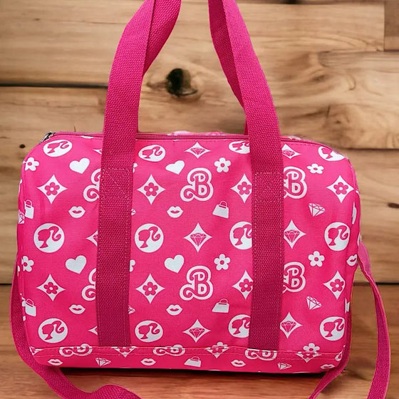 BARBIE SMALL DUFFLE BACK WITH STRAP