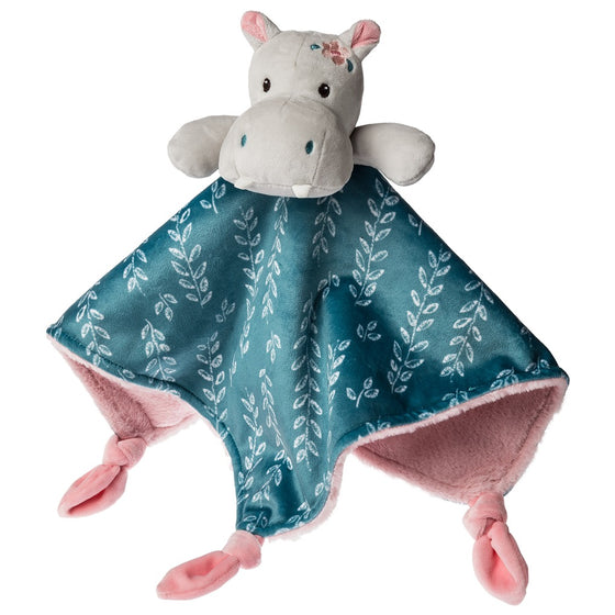 Jewel Hippo Character Blanket