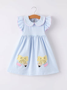  Pencil Applique Dress