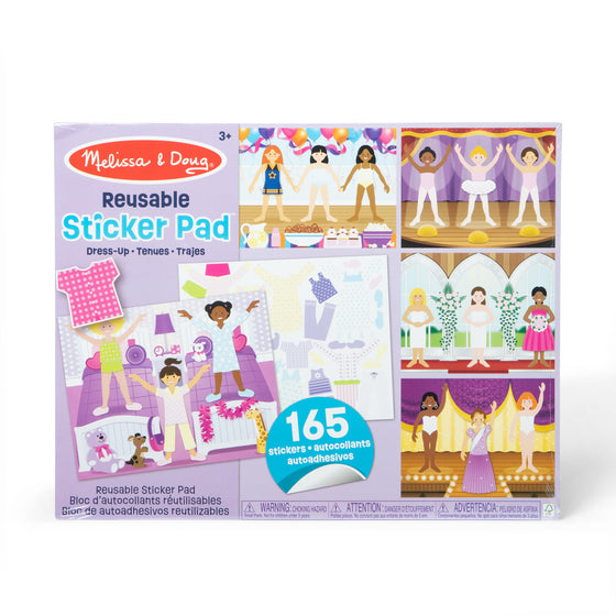 Reusable Sticker Pad - Dress-Up