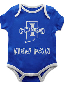  Indiana State Sycamores New Fan Onesie