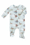 Little Duckling Zipper Footie