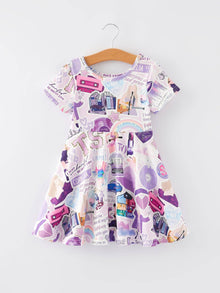  Lavender Pink T Swift Dress