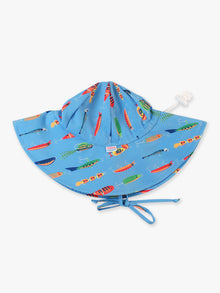 Kids Gone Fishin Sun Protective Hat
