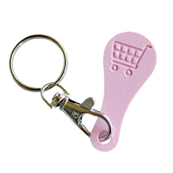 Shopping Cart Quarter Saver Keychain