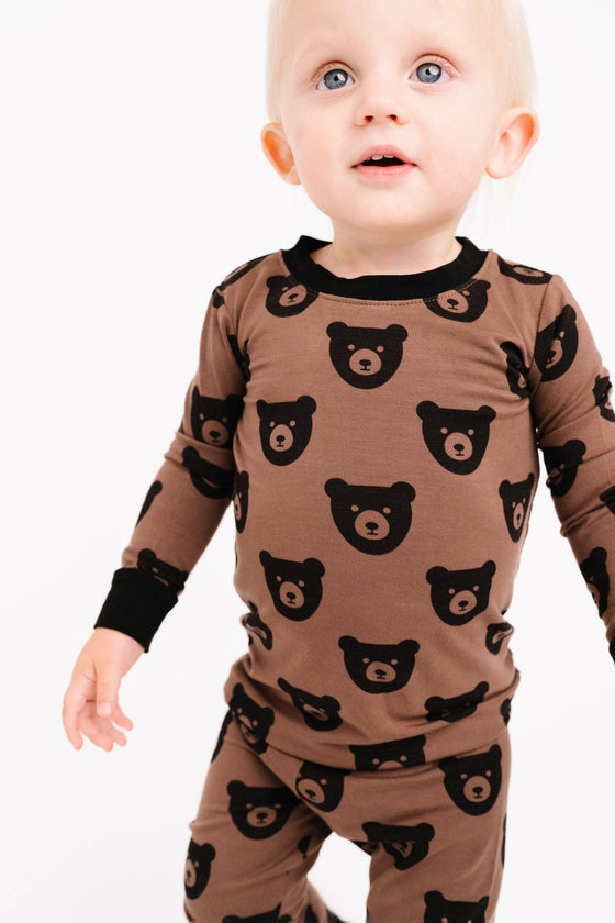 Brown Bear Bamboo Set