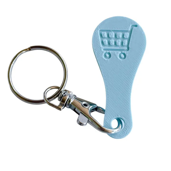 Shopping Cart Quarter Saver Keychain
