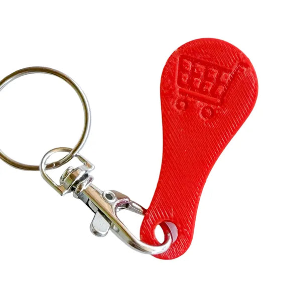 Shopping Cart Quarter Saver Keychain