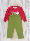 Jolly Reindeer Striped Outfit
