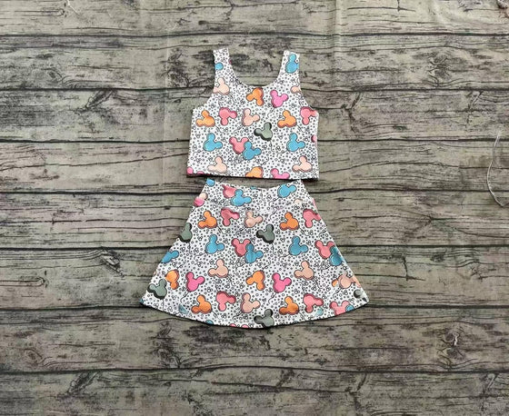 Color Mouse Skirt Set