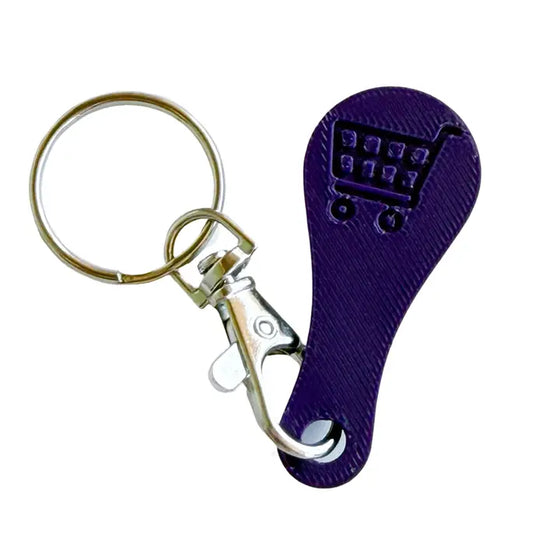 Shopping Cart Quarter Saver Keychain