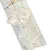 Baby Bling® Satin Small Classic Bow on soft nylon headband: Rosebud