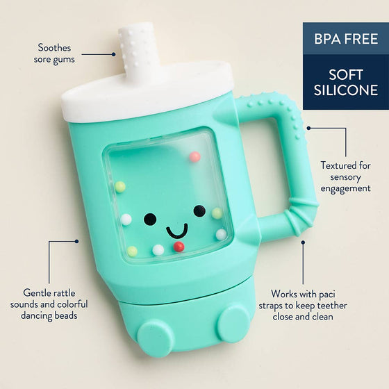 *NEW OPTION* Sweetie Shake Plus™ - Teething + Rattle Toy: Tumbler