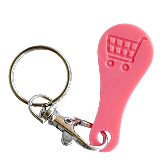 Shopping Cart Quarter Saver Keychain