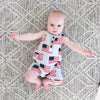 George Blue Flag Organic Coastal Coveralls 4th of July