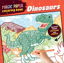  Magic Paper Coloring Book: Dinosaurs