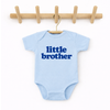 Little Brother Baby Onesie: Baby Blue