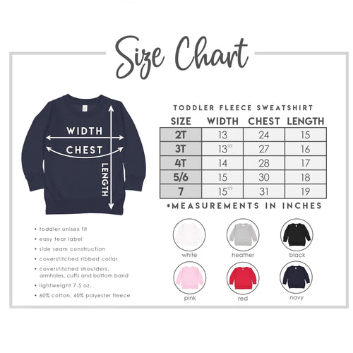 Heather Grey Fall Checkered Smiley Toddler Sweatshirt