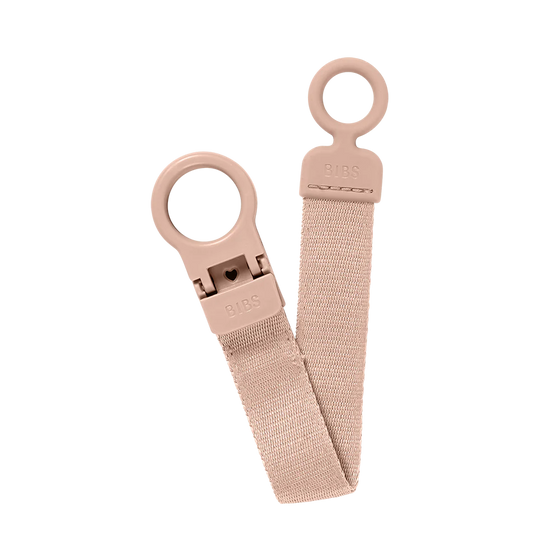 BIBS Pacifier Clip Loop- Blush